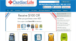 Desktop Screenshot of cardiaclife.net